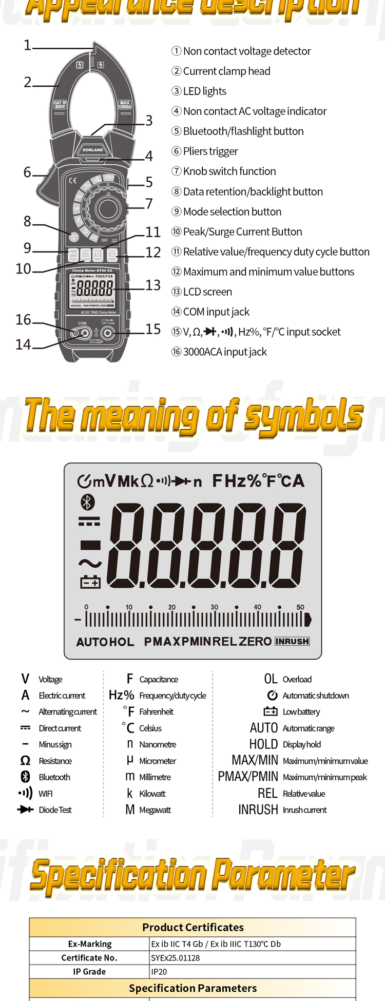클램프 미터 DT95 EX 详情页 en_09 