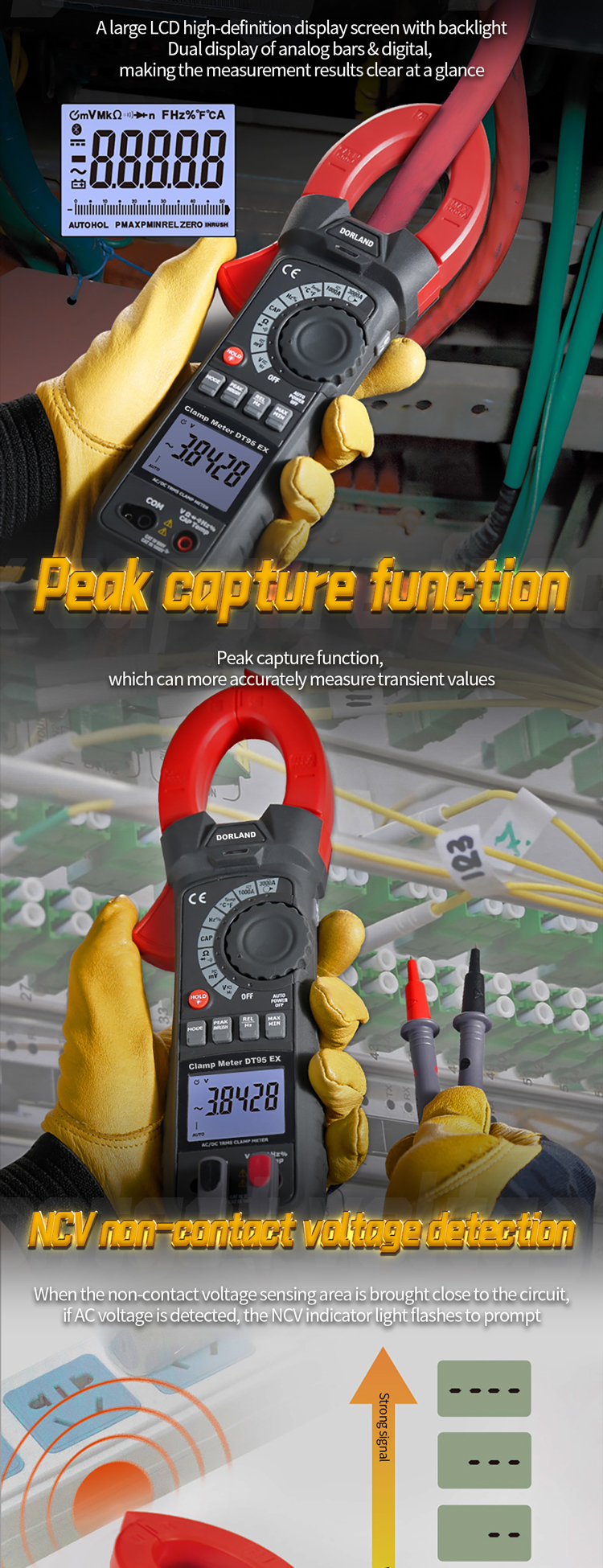 클램프 미터 DT95 EN_04 